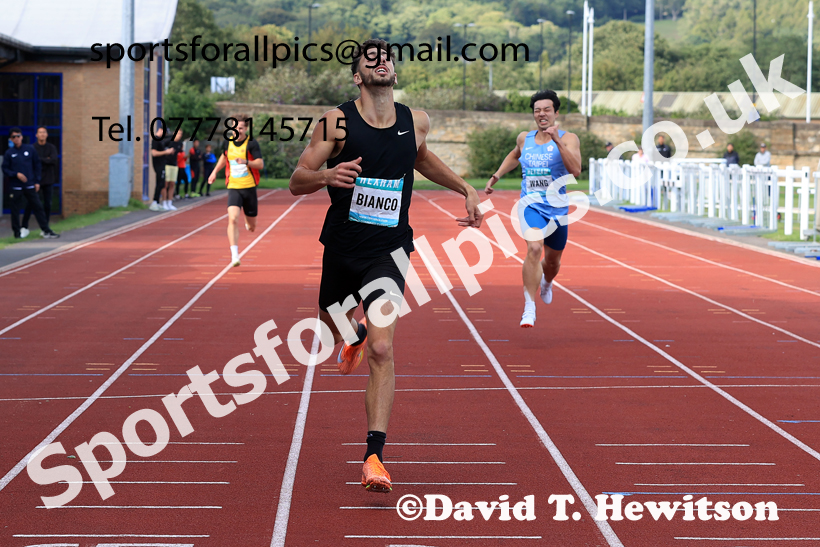 Decathlon 400 metres, 2025 EAP International Combined Events, Hexham, Northumberland.  Photo: David T. Hewitson/Sports for All Pics